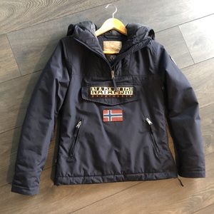 Napapijri half zip coat